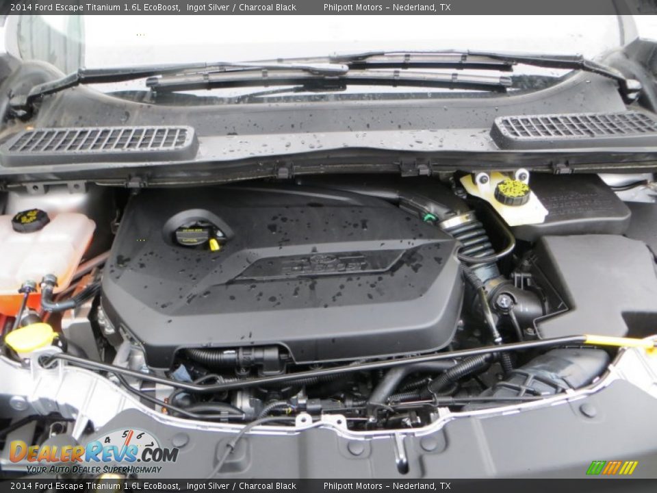 2014 Ford Escape Titanium 1.6L EcoBoost Ingot Silver / Charcoal Black Photo #17