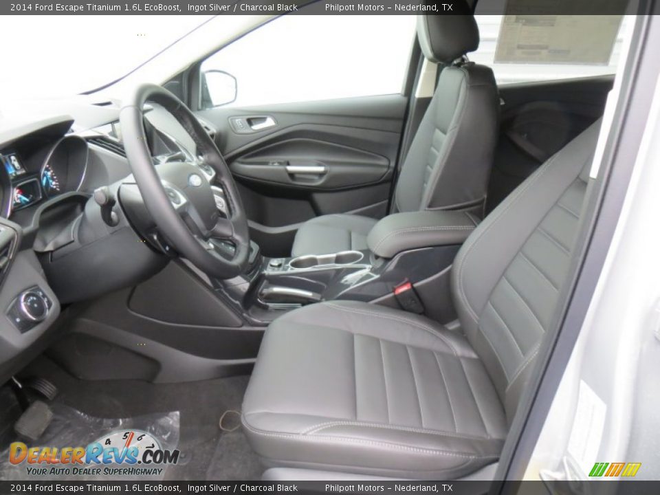Front Seat of 2014 Ford Escape Titanium 1.6L EcoBoost Photo #29