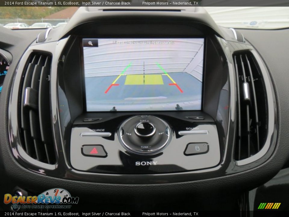 2014 Ford Escape Titanium 1.6L EcoBoost Ingot Silver / Charcoal Black Photo #32