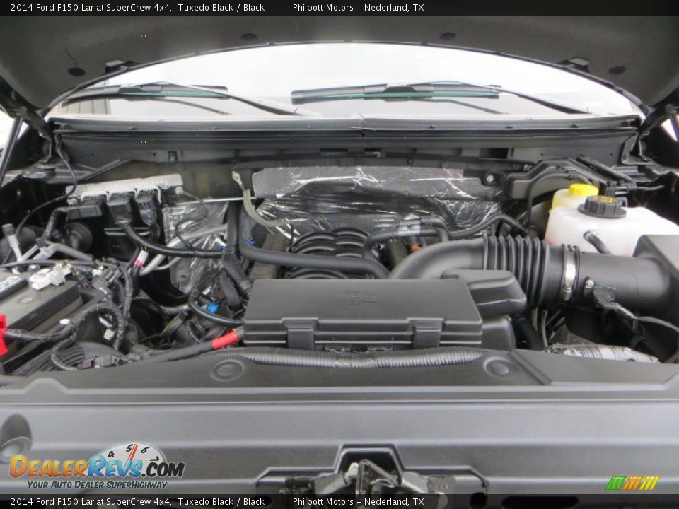 2014 Ford F150 Lariat SuperCrew 4x4 5.0 Liter Flex-Fuel DOHC 32-Valve Ti-VCT V8 Engine Photo #18