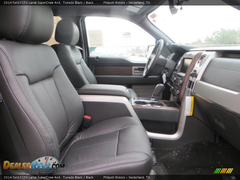 Front Seat of 2014 Ford F150 Lariat SuperCrew 4x4 Photo #21