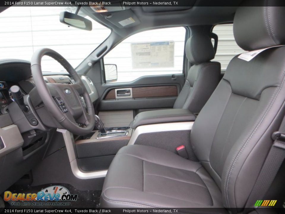Front Seat of 2014 Ford F150 Lariat SuperCrew 4x4 Photo #27