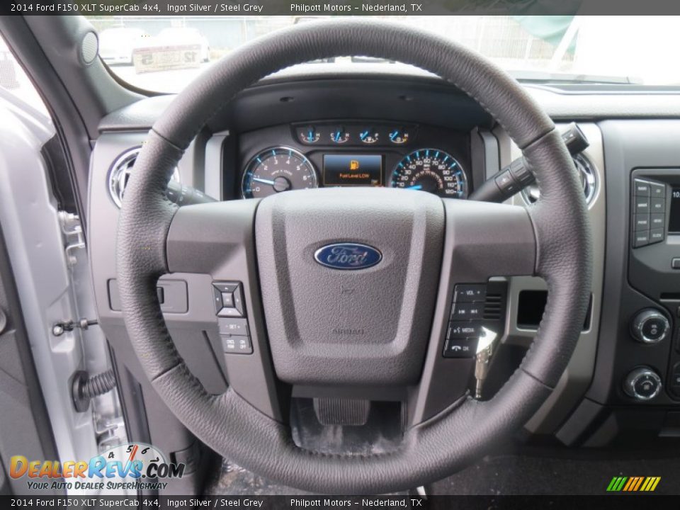 2014 Ford F150 XLT SuperCab 4x4 Steering Wheel Photo #32