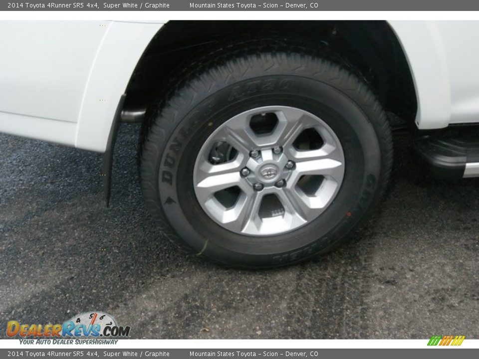 2014 Toyota 4Runner SR5 4x4 Super White / Graphite Photo #9