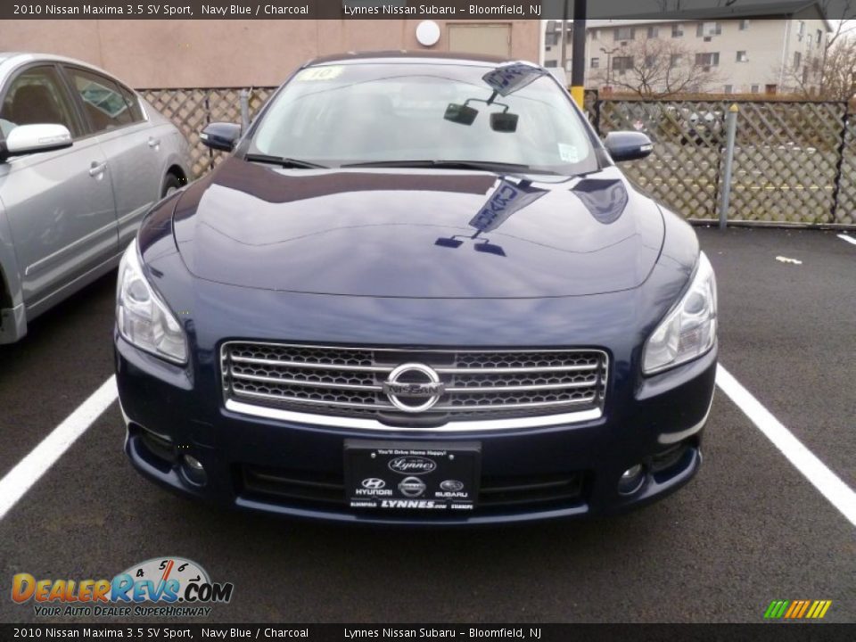 2010 Nissan Maxima 3.5 SV Sport Navy Blue / Charcoal Photo #2