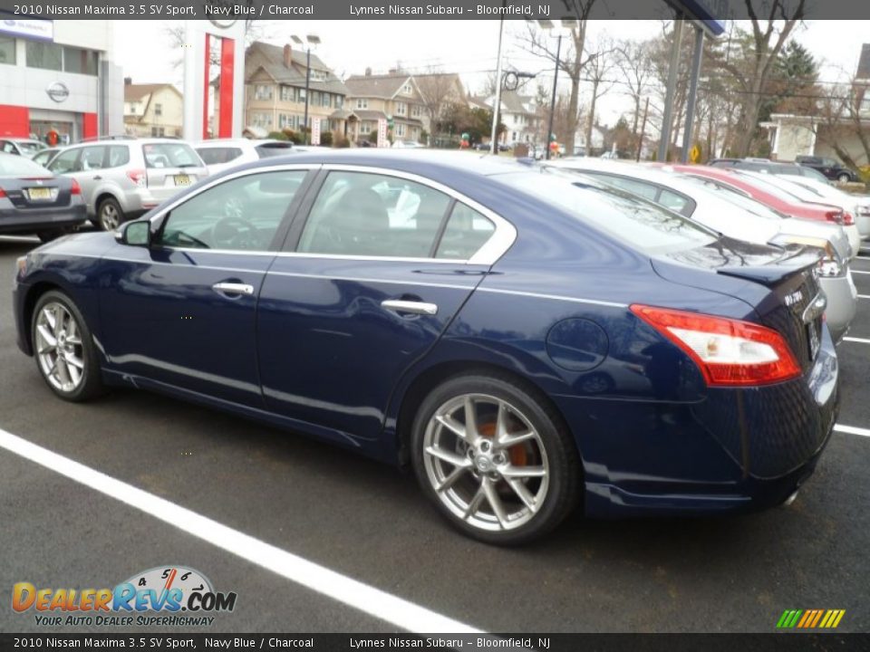 2010 Nissan Maxima 3.5 SV Sport Navy Blue / Charcoal Photo #5