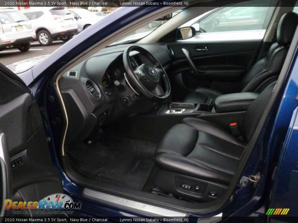 2010 Nissan Maxima 3.5 SV Sport Navy Blue / Charcoal Photo #12