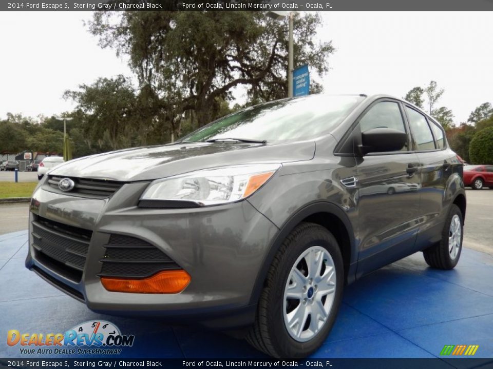 2014 Ford Escape S Sterling Gray / Charcoal Black Photo #1