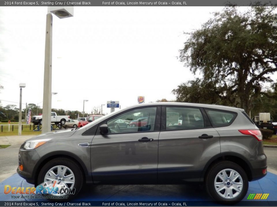 2014 Ford Escape S Sterling Gray / Charcoal Black Photo #2