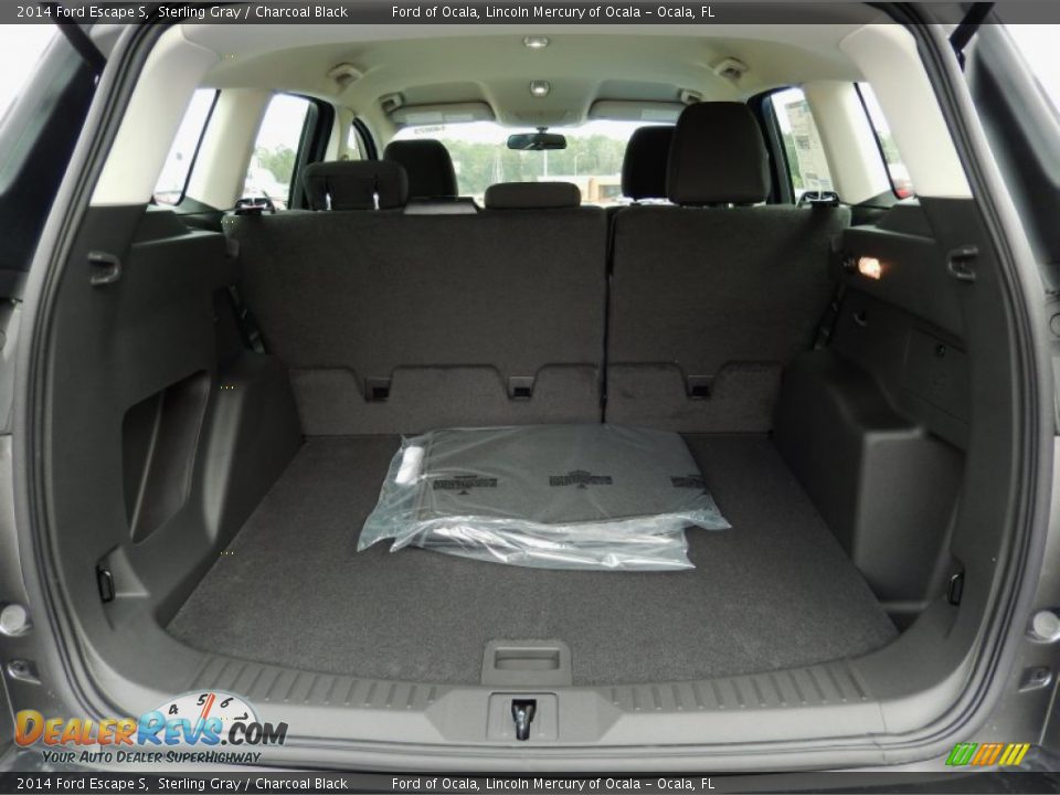 2014 Ford Escape S Sterling Gray / Charcoal Black Photo #5