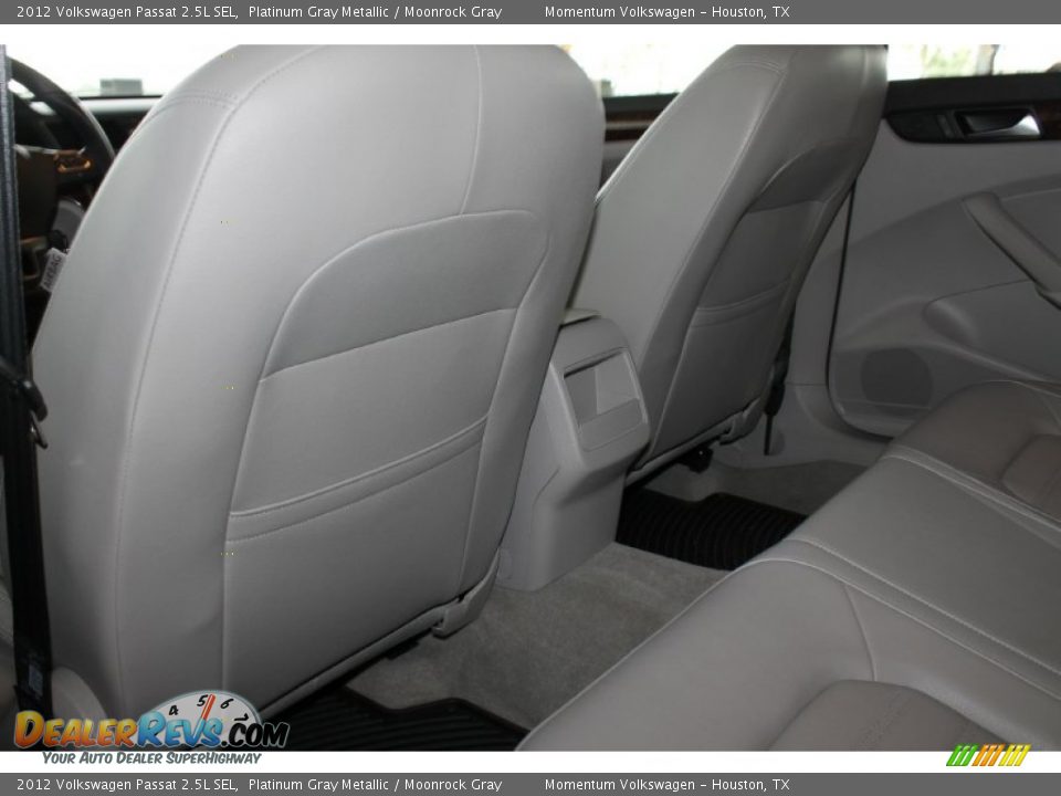 2012 Volkswagen Passat 2.5L SEL Platinum Gray Metallic / Moonrock Gray Photo #27