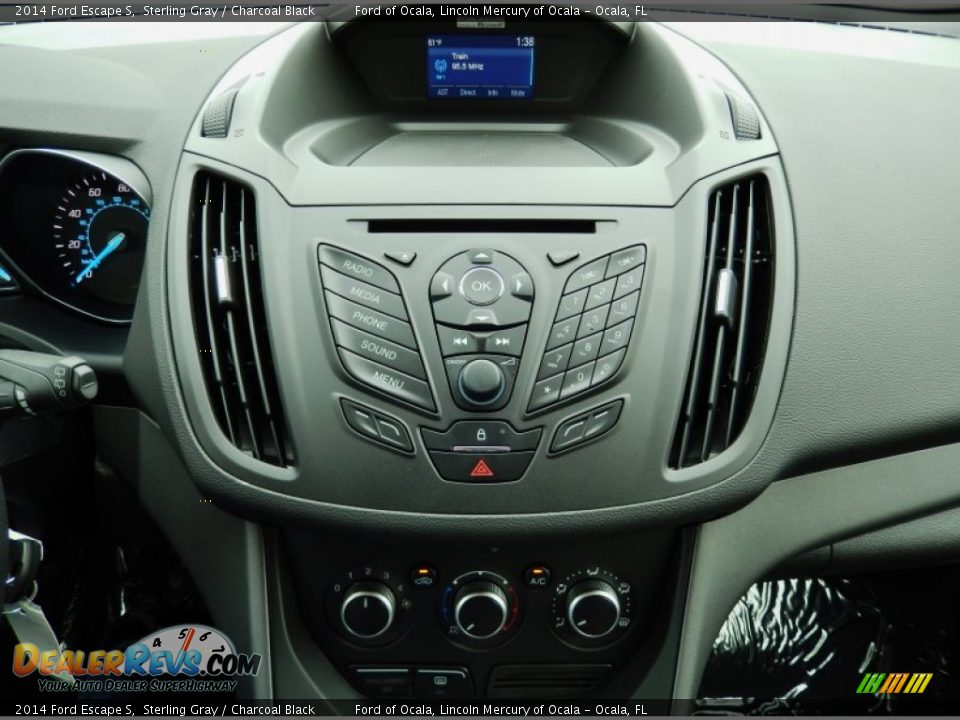 2014 Ford Escape S Sterling Gray / Charcoal Black Photo #10