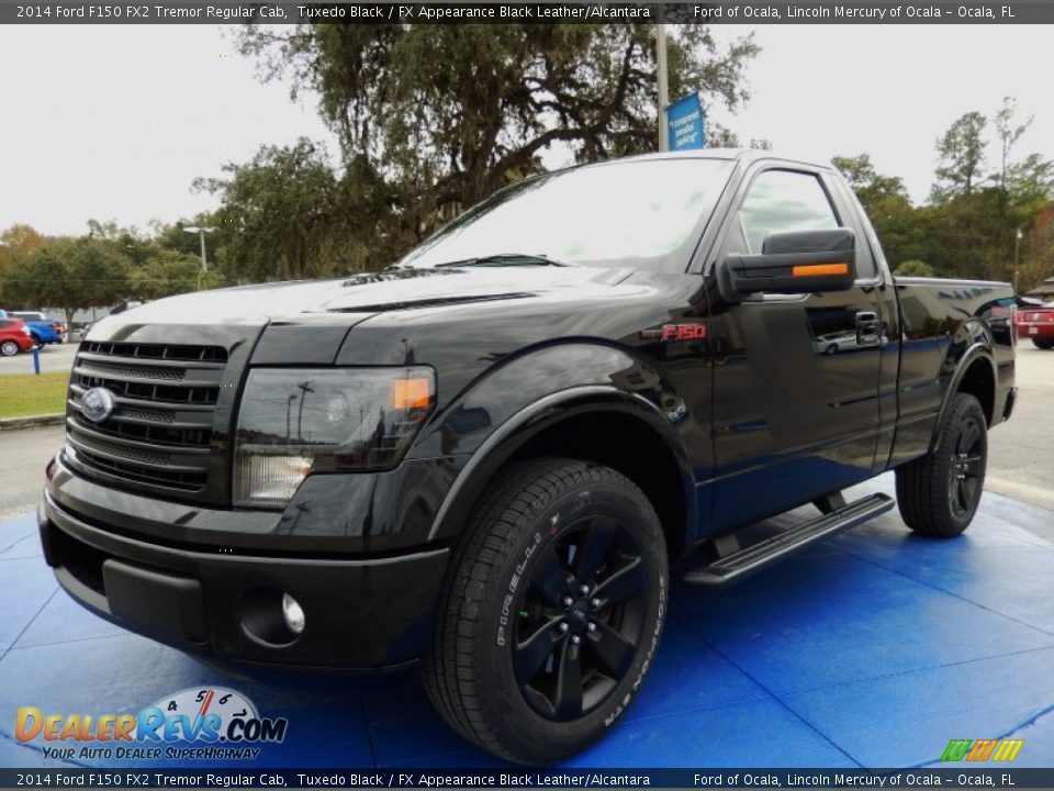 Front 3/4 View of 2014 Ford F150 FX2 Tremor Regular Cab Photo #1