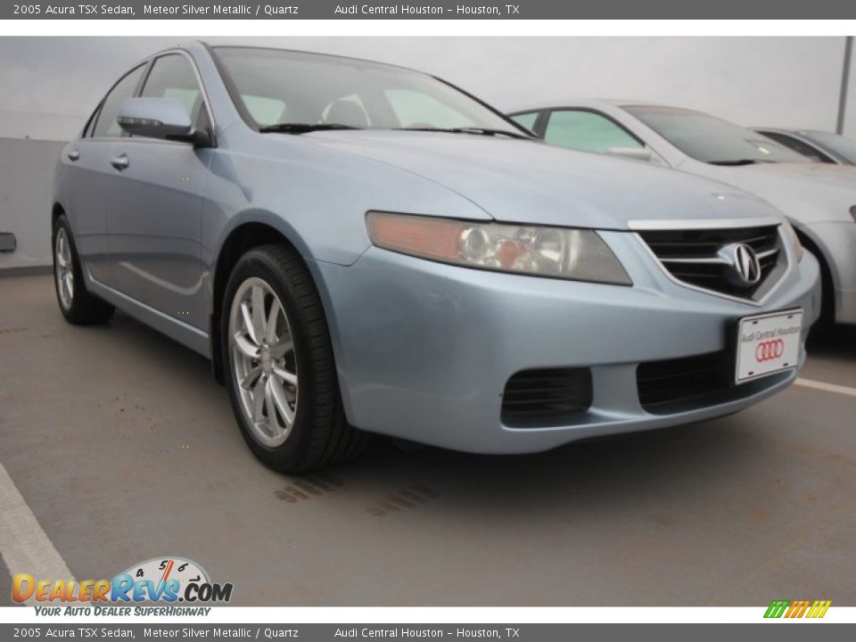 2005 Acura TSX Sedan Meteor Silver Metallic / Quartz Photo #1