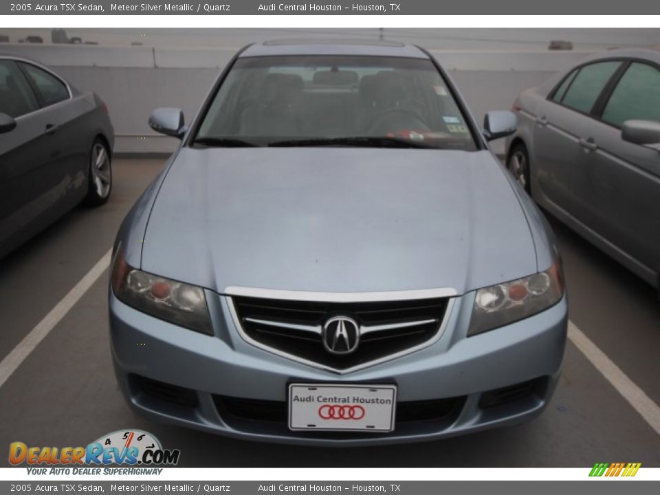 2005 Acura TSX Sedan Meteor Silver Metallic / Quartz Photo #2