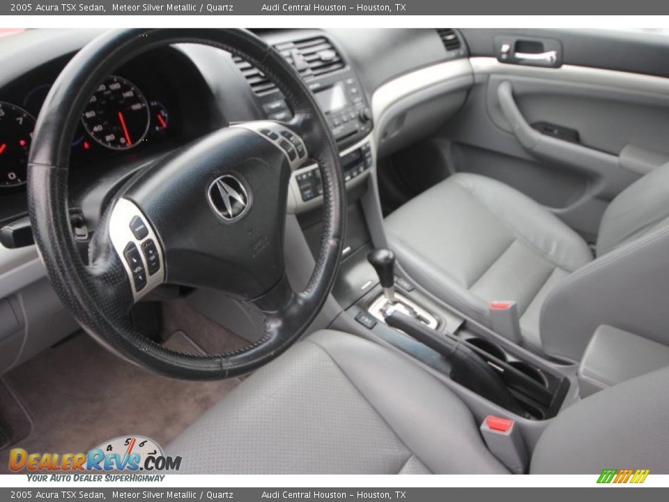 Quartz Interior - 2005 Acura TSX Sedan Photo #11