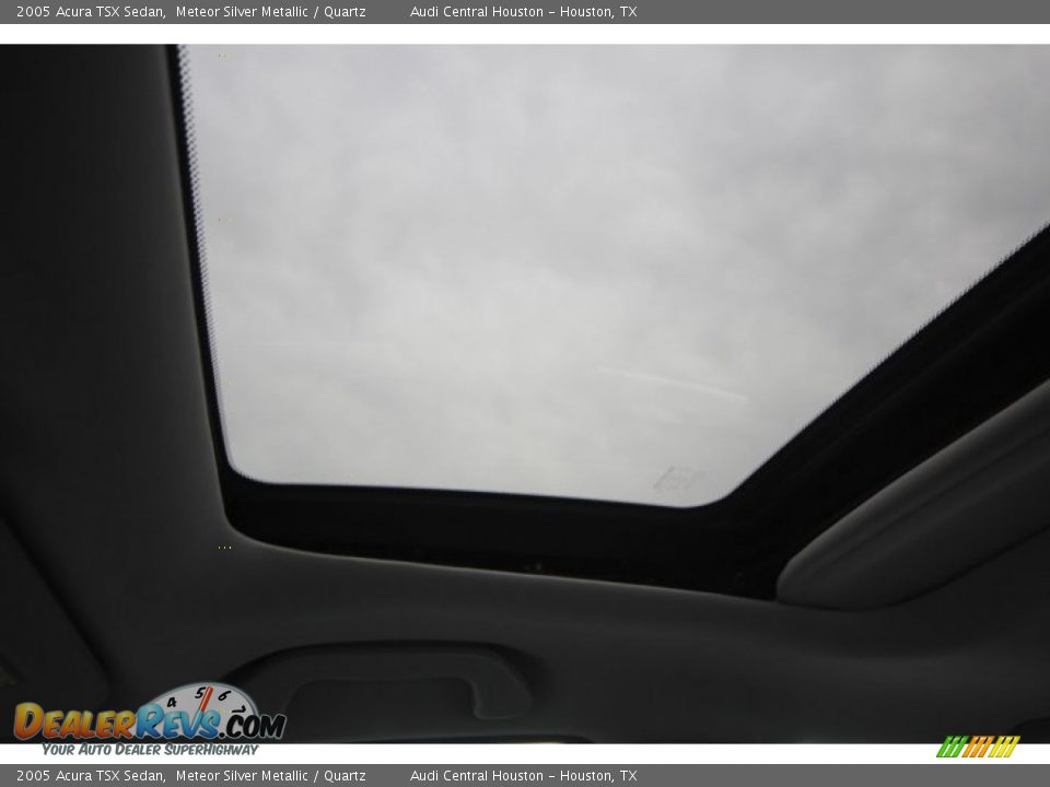 2005 Acura TSX Sedan Meteor Silver Metallic / Quartz Photo #15