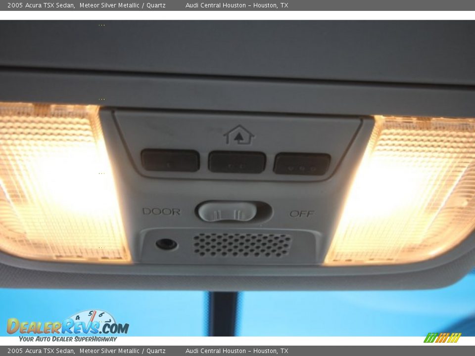 2005 Acura TSX Sedan Meteor Silver Metallic / Quartz Photo #16
