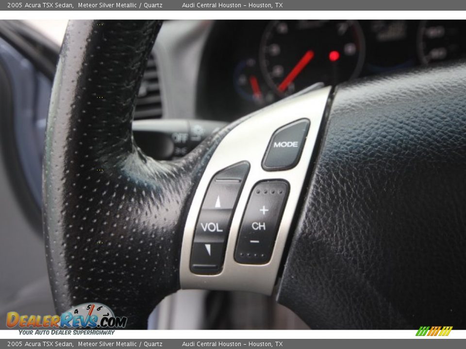2005 Acura TSX Sedan Meteor Silver Metallic / Quartz Photo #21