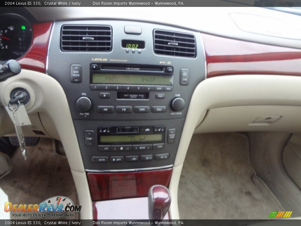 2004 Lexus ES 330 Crystal White / Ivory Photo #5