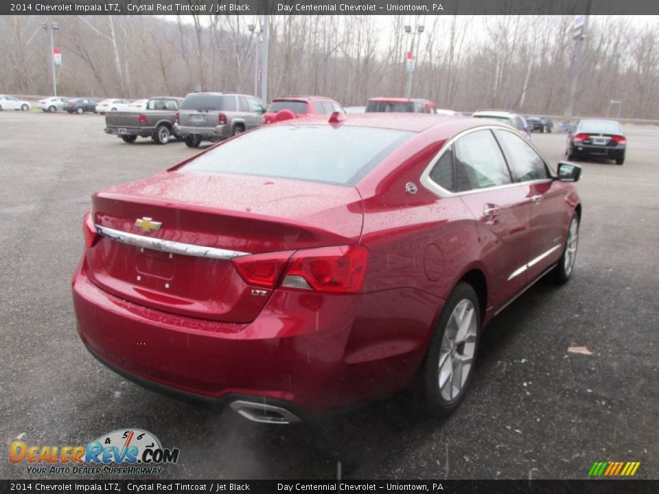 2014 Chevrolet Impala LTZ Crystal Red Tintcoat / Jet Black Photo #7
