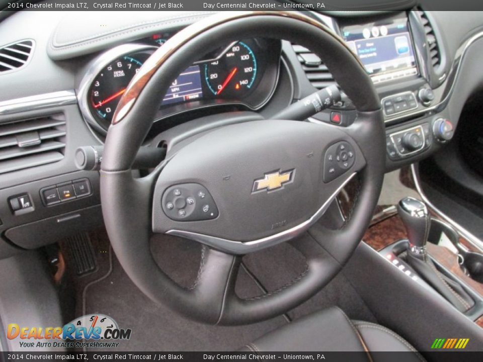 2014 Chevrolet Impala LTZ Crystal Red Tintcoat / Jet Black Photo #15