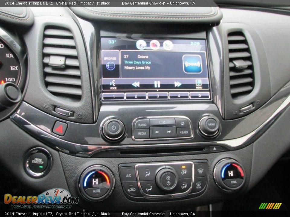 2014 Chevrolet Impala LTZ Crystal Red Tintcoat / Jet Black Photo #16