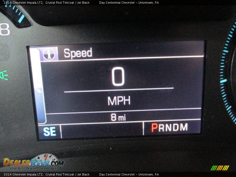2014 Chevrolet Impala LTZ Crystal Red Tintcoat / Jet Black Photo #20