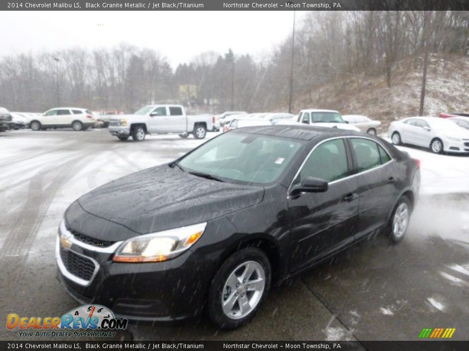 2014 Chevrolet Malibu LS Black Granite Metallic / Jet Black/Titanium Photo #1