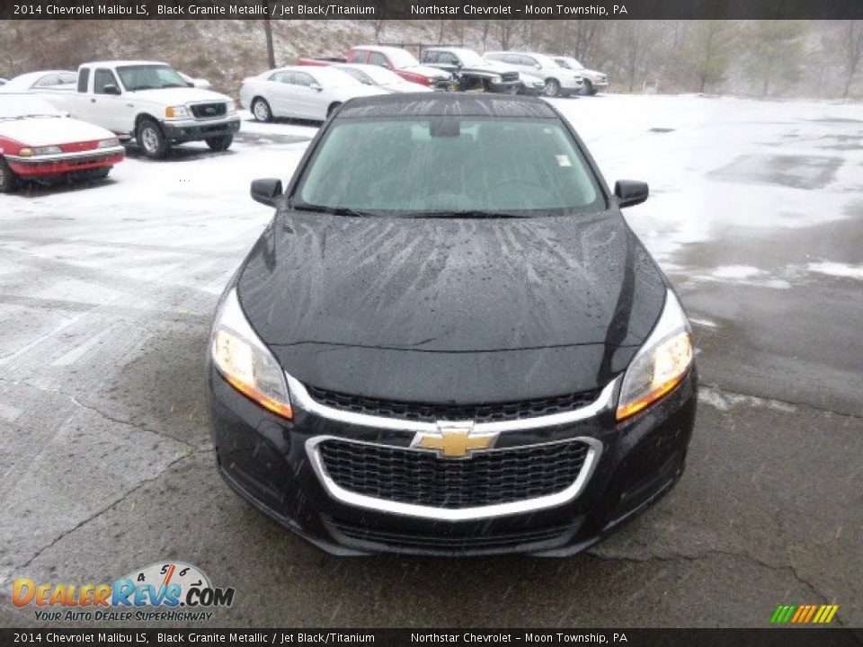 2014 Chevrolet Malibu LS Black Granite Metallic / Jet Black/Titanium Photo #2