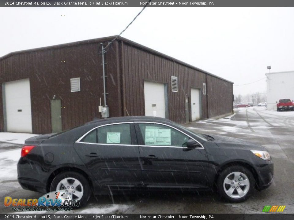 2014 Chevrolet Malibu LS Black Granite Metallic / Jet Black/Titanium Photo #4