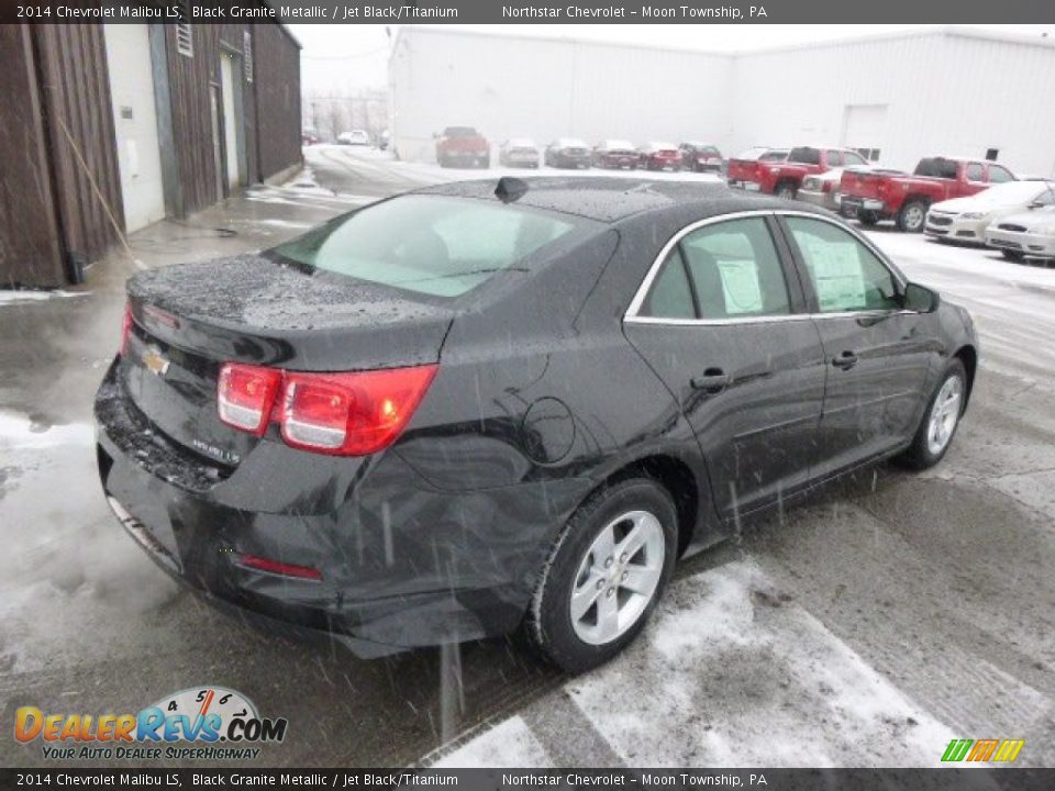 2014 Chevrolet Malibu LS Black Granite Metallic / Jet Black/Titanium Photo #5