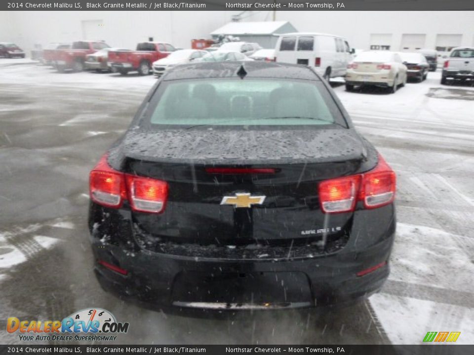 2014 Chevrolet Malibu LS Black Granite Metallic / Jet Black/Titanium Photo #6