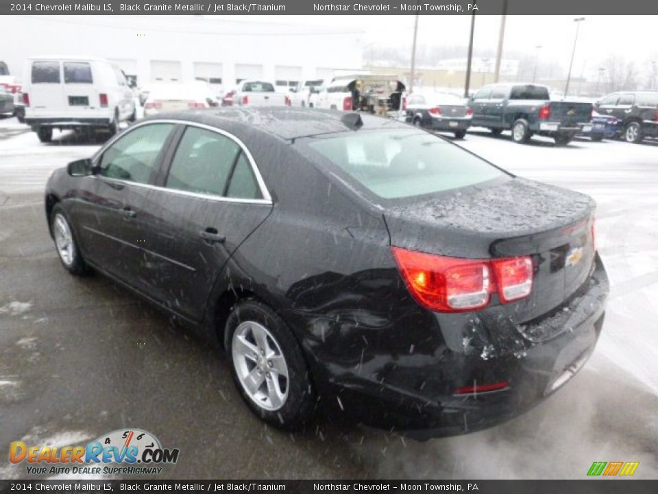 2014 Chevrolet Malibu LS Black Granite Metallic / Jet Black/Titanium Photo #7