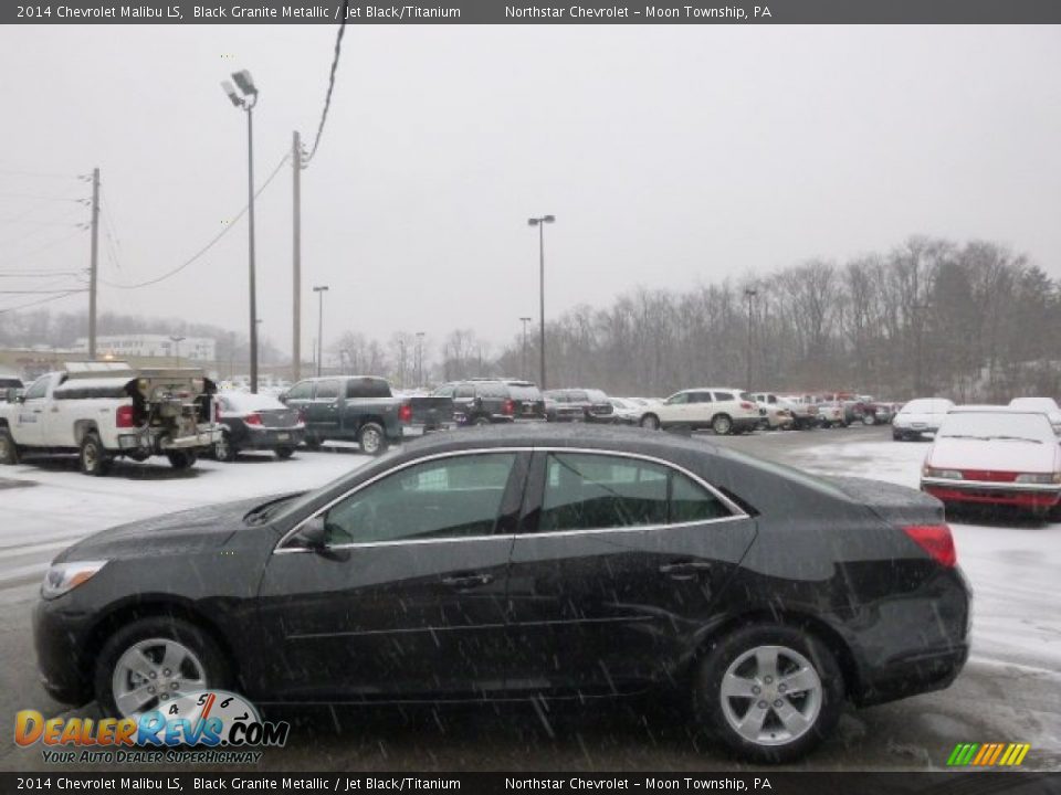 2014 Chevrolet Malibu LS Black Granite Metallic / Jet Black/Titanium Photo #8