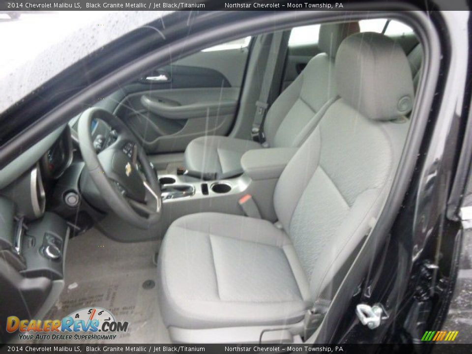 2014 Chevrolet Malibu LS Black Granite Metallic / Jet Black/Titanium Photo #10