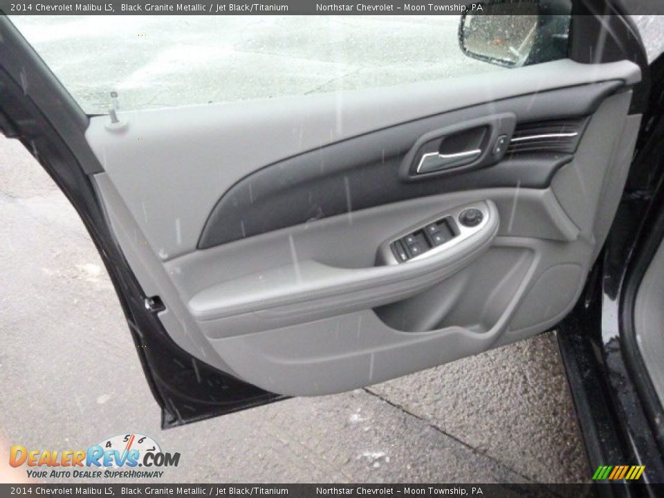 2014 Chevrolet Malibu LS Black Granite Metallic / Jet Black/Titanium Photo #11