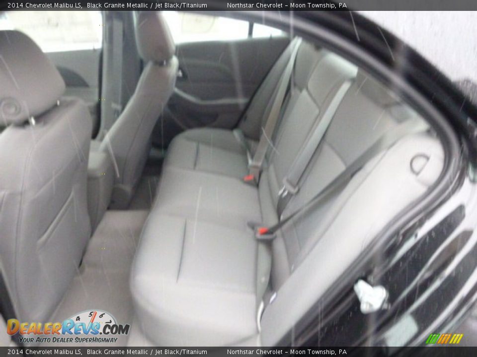 2014 Chevrolet Malibu LS Black Granite Metallic / Jet Black/Titanium Photo #12