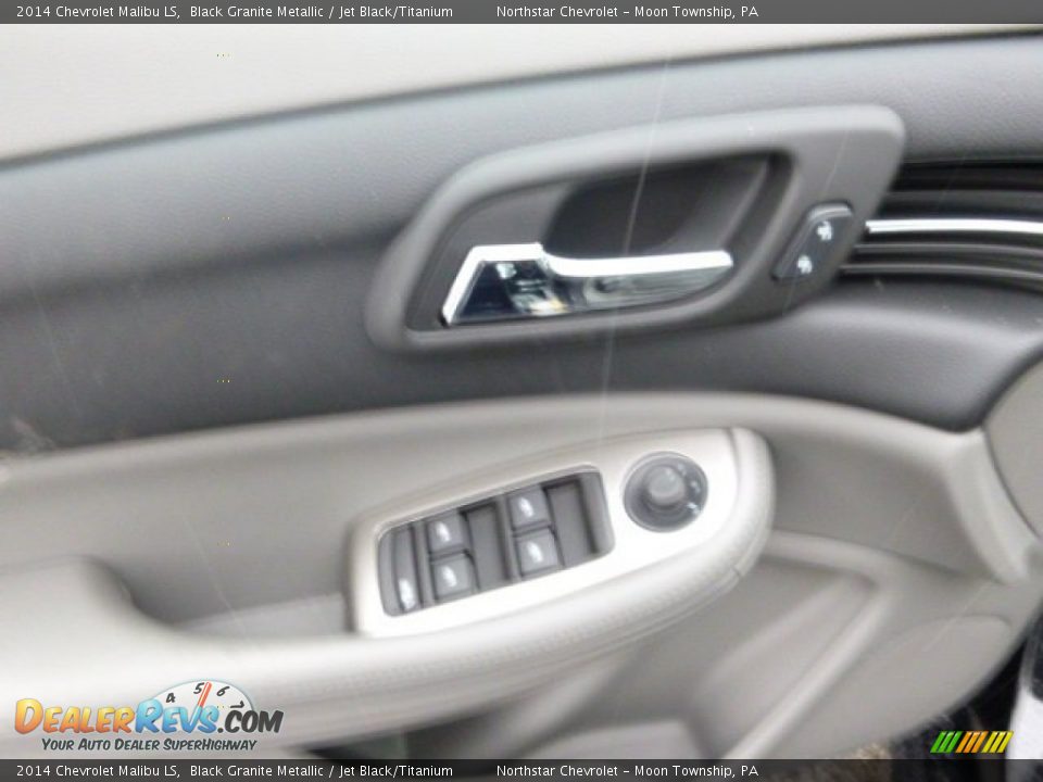 2014 Chevrolet Malibu LS Black Granite Metallic / Jet Black/Titanium Photo #15