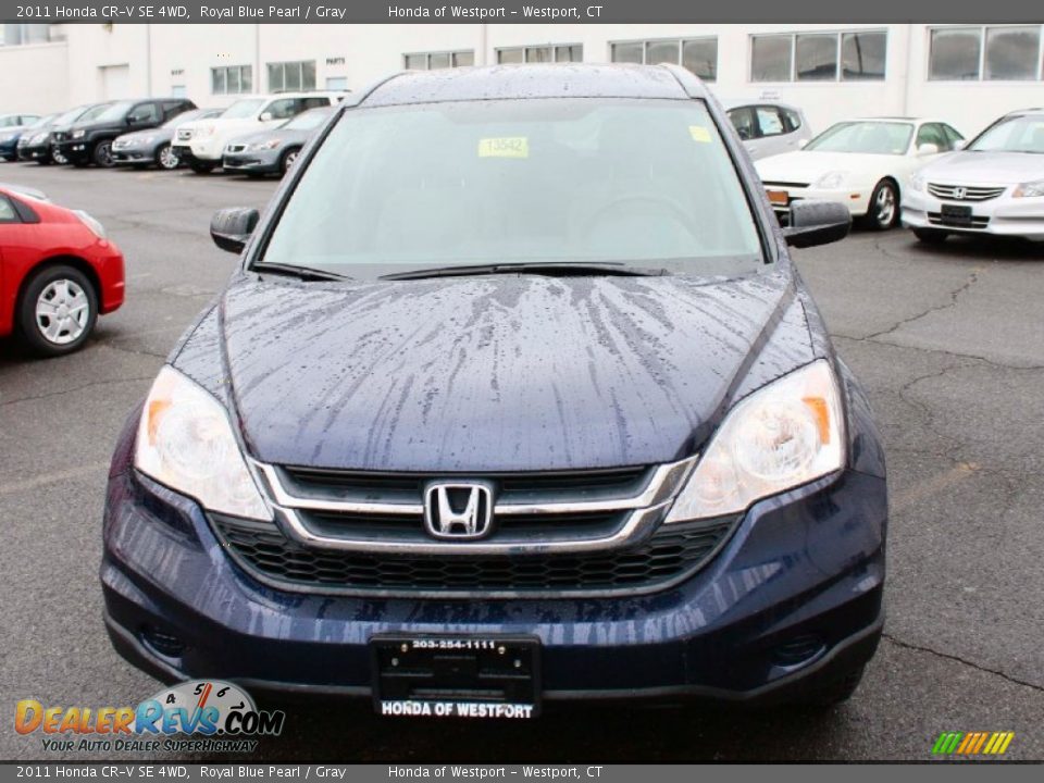 2011 Honda CR-V SE 4WD Royal Blue Pearl / Gray Photo #2