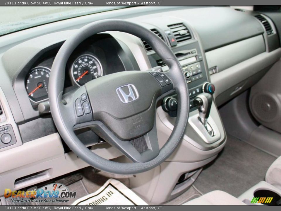 2011 Honda CR-V SE 4WD Royal Blue Pearl / Gray Photo #5
