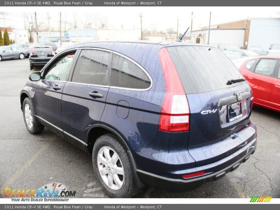2011 Honda CR-V SE 4WD Royal Blue Pearl / Gray Photo #10