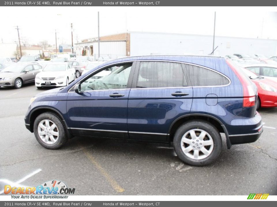 2011 Honda CR-V SE 4WD Royal Blue Pearl / Gray Photo #11