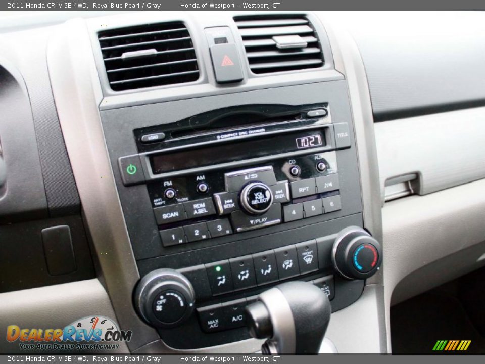 2011 Honda CR-V SE 4WD Royal Blue Pearl / Gray Photo #12