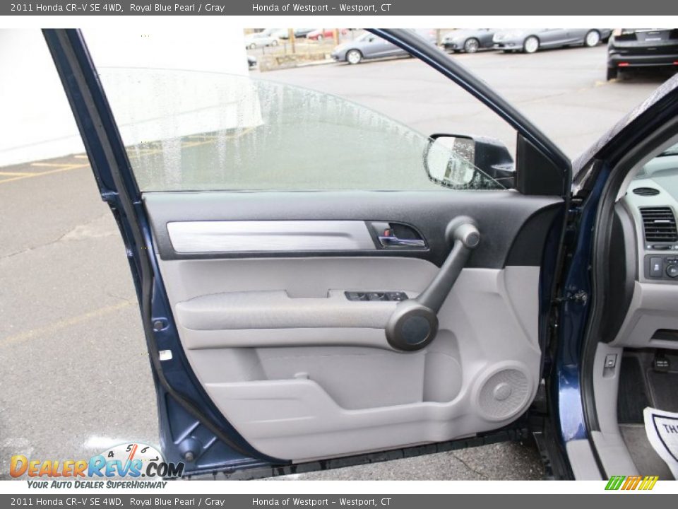 2011 Honda CR-V SE 4WD Royal Blue Pearl / Gray Photo #16