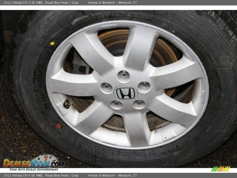 2011 Honda CR-V SE 4WD Royal Blue Pearl / Gray Photo #20