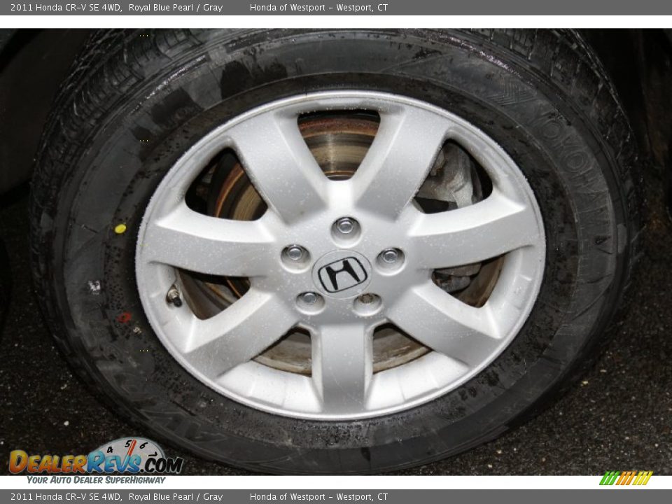 2011 Honda CR-V SE 4WD Royal Blue Pearl / Gray Photo #21