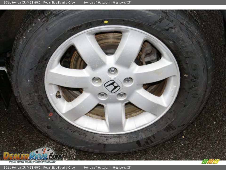 2011 Honda CR-V SE 4WD Royal Blue Pearl / Gray Photo #22