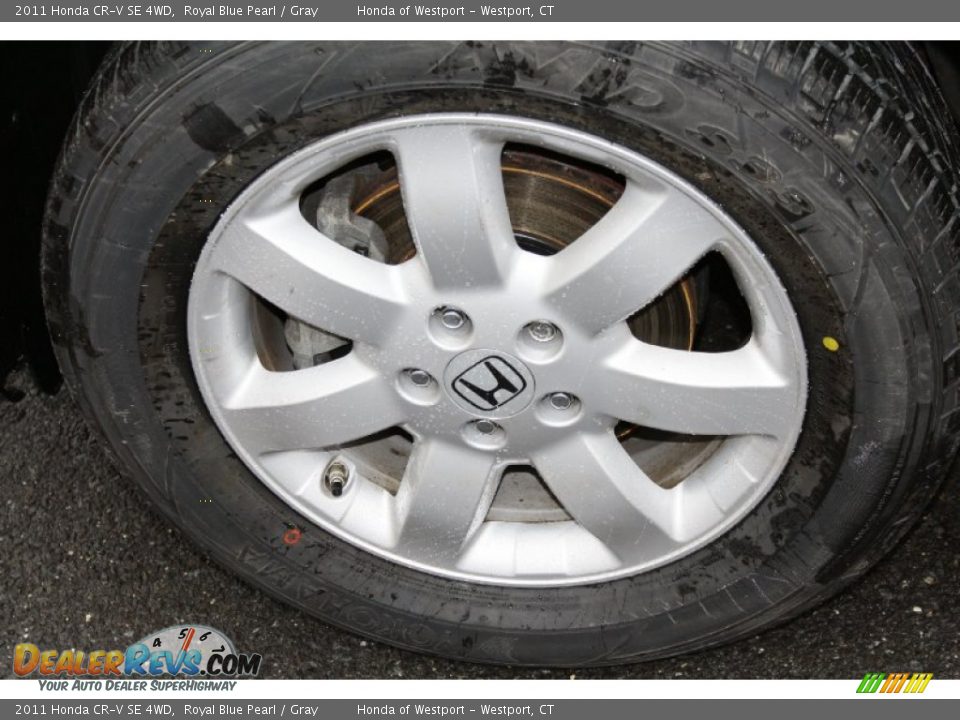 2011 Honda CR-V SE 4WD Royal Blue Pearl / Gray Photo #23