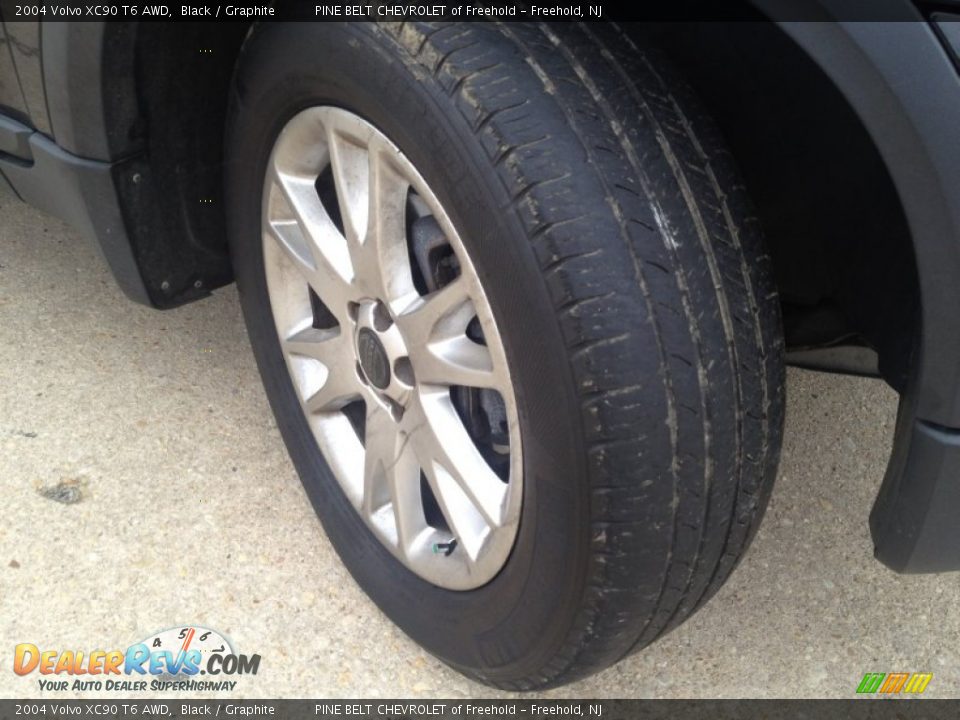 2004 Volvo XC90 T6 AWD Black / Graphite Photo #2